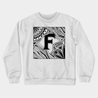 Initial F Crewneck Sweatshirt